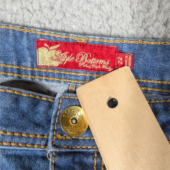 Apple Bottom Jeans Womens Size 22 Blue Y2K HIp Hop Streetwear - Picture 7 of 8